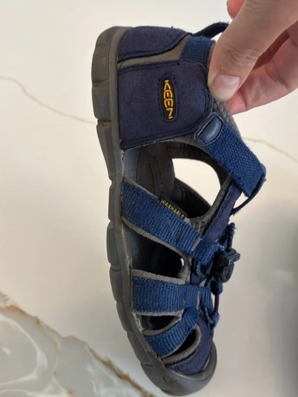KEEN Seacamp Kids Blue Waterproof Sport Sandals